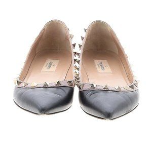 Valentino Garavani Rockstud-embellished ballerina shoes